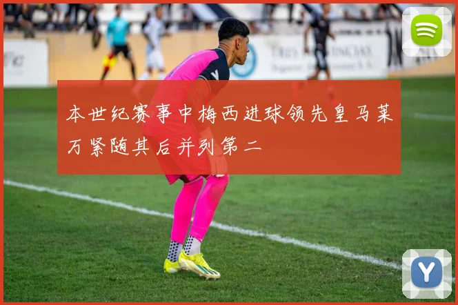 本世纪赛事中梅西进球领先皇马莱万紧随其后并列第二